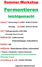 Fermentieren leicht gemacht - Sommerworkshop