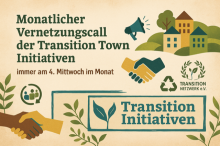 Monatlicher Vernetzungscall der Transition Initiativen