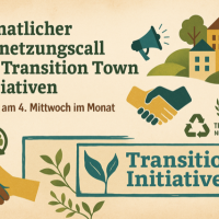Monatlicher Vernetzungscall der Transition Initiativen